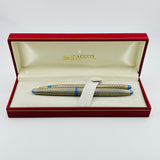 Vintage Sheaffer Skripsert in Paisley Periwinkle - Fountain Pen and Pencil