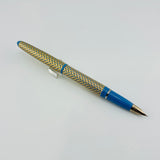 Vintage Sheaffer Skripsert in Paisley Periwinkle - Fountain Pen and Pencil