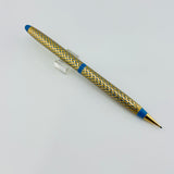 Vintage Sheaffer Skripsert in Paisley Periwinkle - Fountain Pen and Pencil
