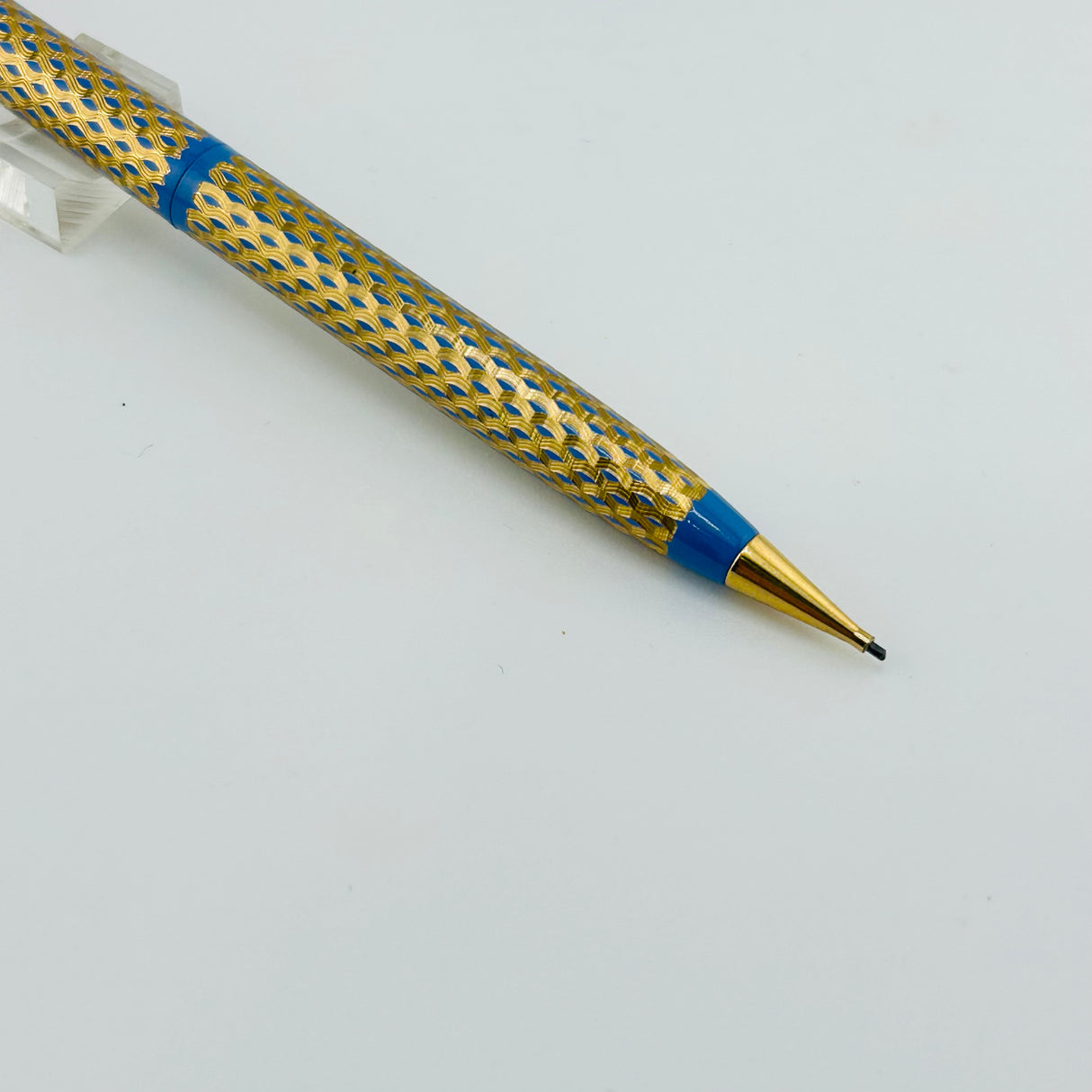 Vintage Sheaffer Skripsert in Paisley Periwinkle - Fountain Pen and Pencil