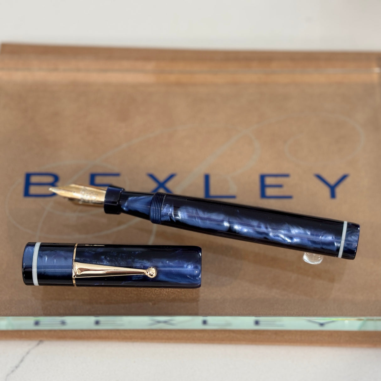 Bexley Giant Purple Marble 043/100 produced huge #12 nib !