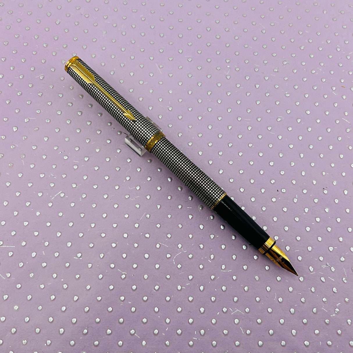 Parker Premier Sterling silver cisele Mad in France  - Fountain Pen