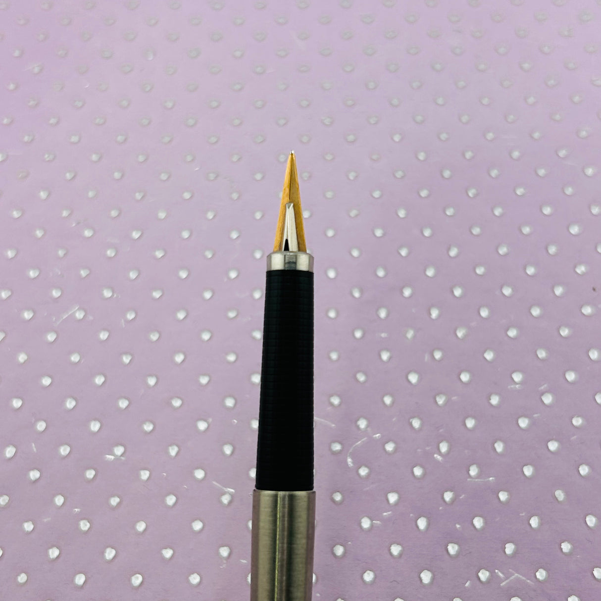 Parker 180 Brushed steel New condition  - Fountain Pen