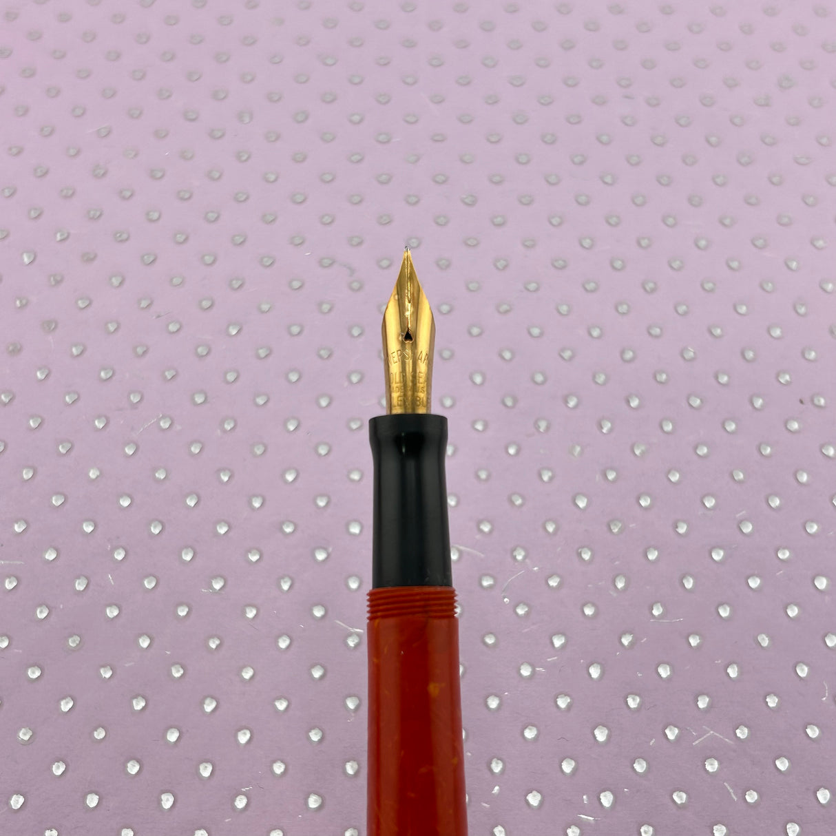 Wahl-Eversharp Gold Seal Coral Celluloid Flexible nib   - Fountain Pen