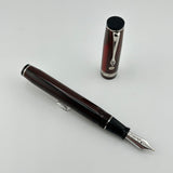 Jimmy's Pick - Wahl Eversharp Signature Classic Ebonite Rosewood 18K GOLD NIB - Fountain Pen