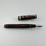 Jimmy's Pick - Wahl Eversharp Signature Classic Ebonite Rosewood 18K GOLD NIB - Fountain Pen