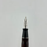 Jimmy's Pick - Wahl Eversharp Signature Classic Ebonite Rosewood 18K GOLD NIB - Fountain Pen