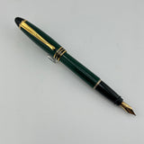 Jimmy's Pick - Aurora Ipsilon Deluxe Forest Green Gold nib 14K medium - Fountain Pen