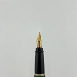 Jimmy's Pick - Aurora Ipsilon Deluxe Forest Green Gold nib 14K medium - Fountain Pen