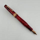 Jimmy's Pick - Leonardo Momento Zero Grande Red gold trim - Fountain Pen
