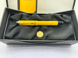 Parker Duofold Centennial Mandarin Yellow Limited Edition Fountain Pen (1995) - Medium 18kt Gold Nib