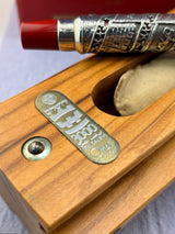 OMAS Jerusalem 3000 Limited Edition Sterling Silver Fountain Pen (1996) - Medium 18kt Gold Nib