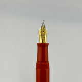 Bexley Orange Bexley gold trim  - Fountain Pen