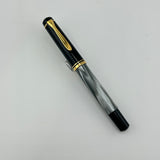Pelikan M200 Old Style Grey Marble Broad nib  - Fountain Pen