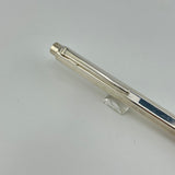 Caran d'Ache Ecridor  " chevrons guilloche " silver plated - Ballpoint