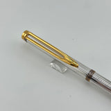 Waterman Gentleman silver guilloche  circa 1990 - Mechanical Pencil