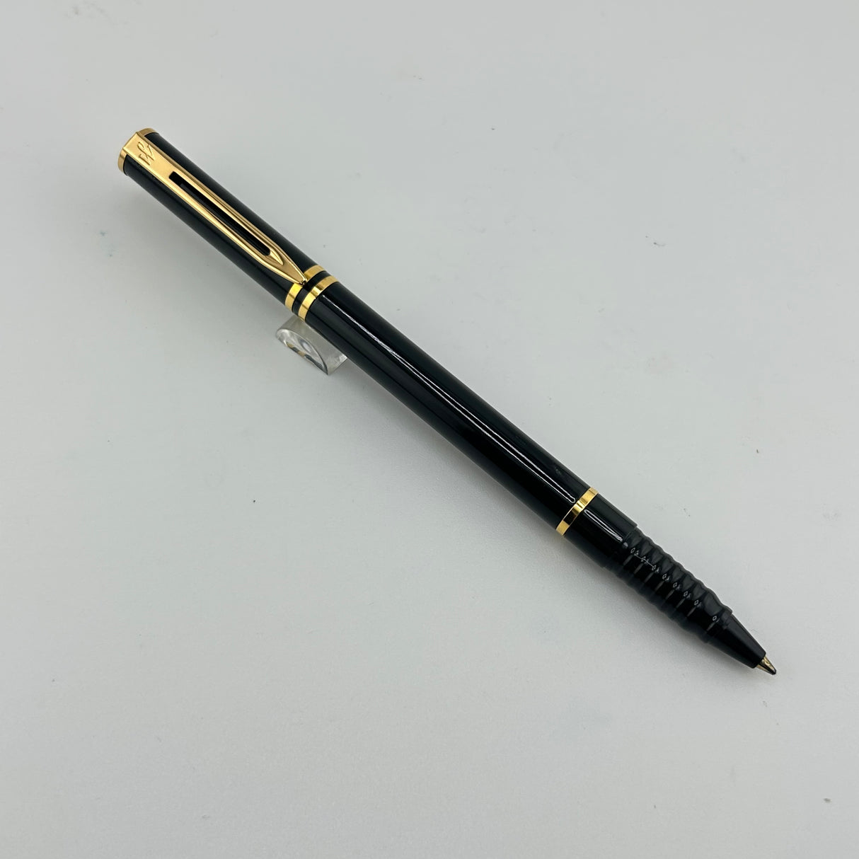 Waterman Laureat Black Lacquer - Fountain Pen and Rollerball Set
