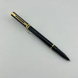 Waterman Laureat Black Lacquer - Fountain Pen and Rollerball Set