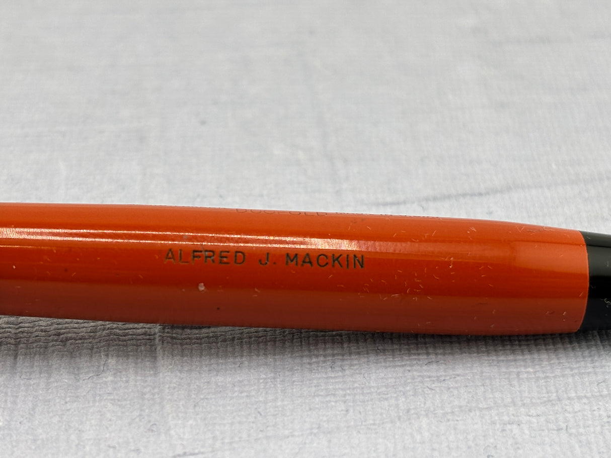 Parker Duofold Junior Red Hard rubber Bandless cap