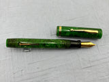 Sheaffer Flat Top Lifetime Oversize Green jade