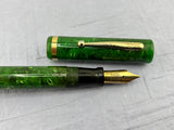 Sheaffer Flat Top Lifetime Oversize Green jade