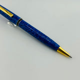 Diplomat Blue Marble Lacquer - Ballpoint