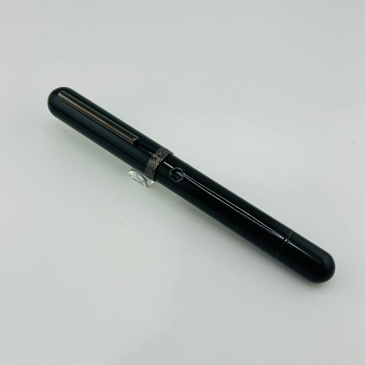 Narwhal Nautilus Cephalopod Black  - Fountain Pen