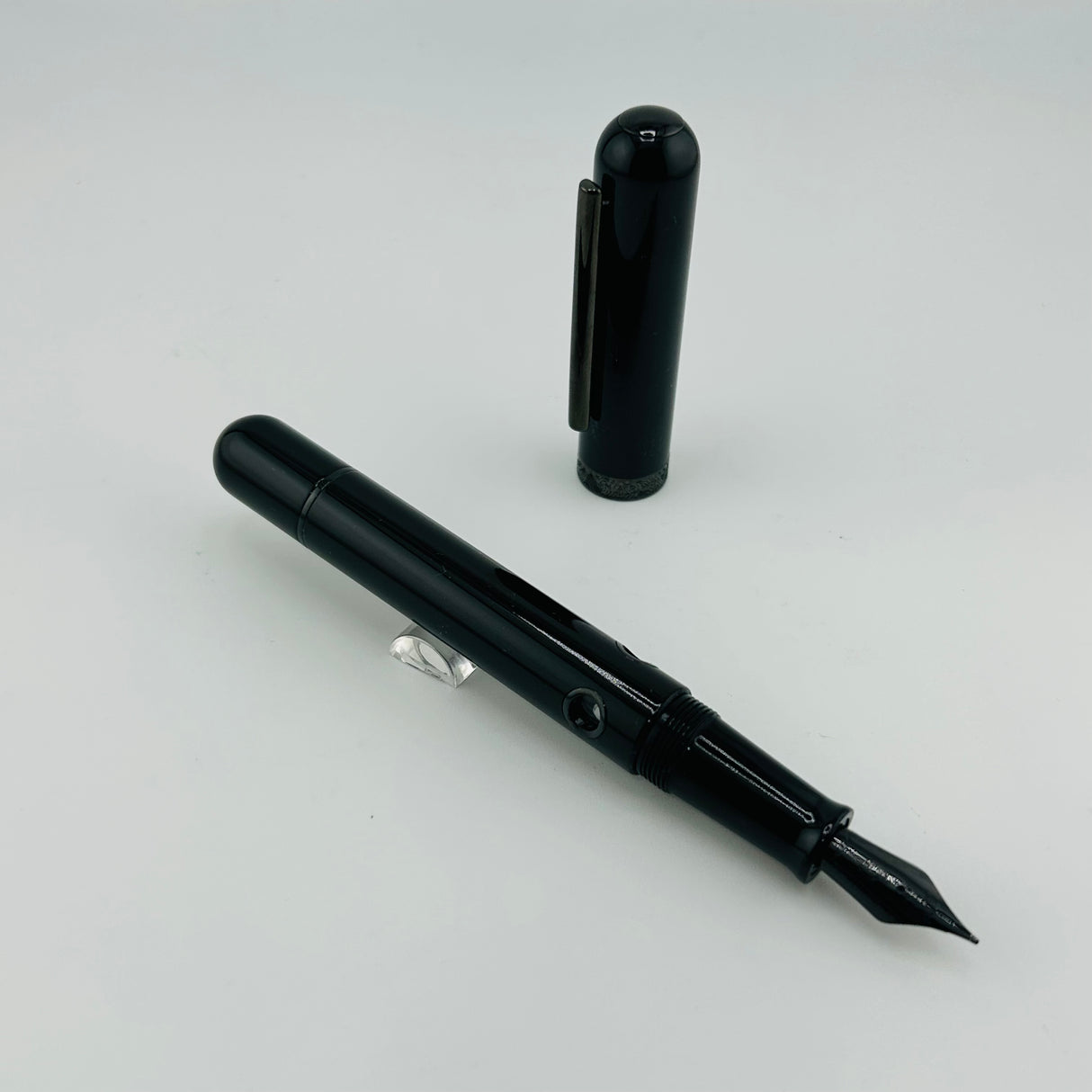 Narwhal Nautilus Cephalopod Black  - Fountain Pen
