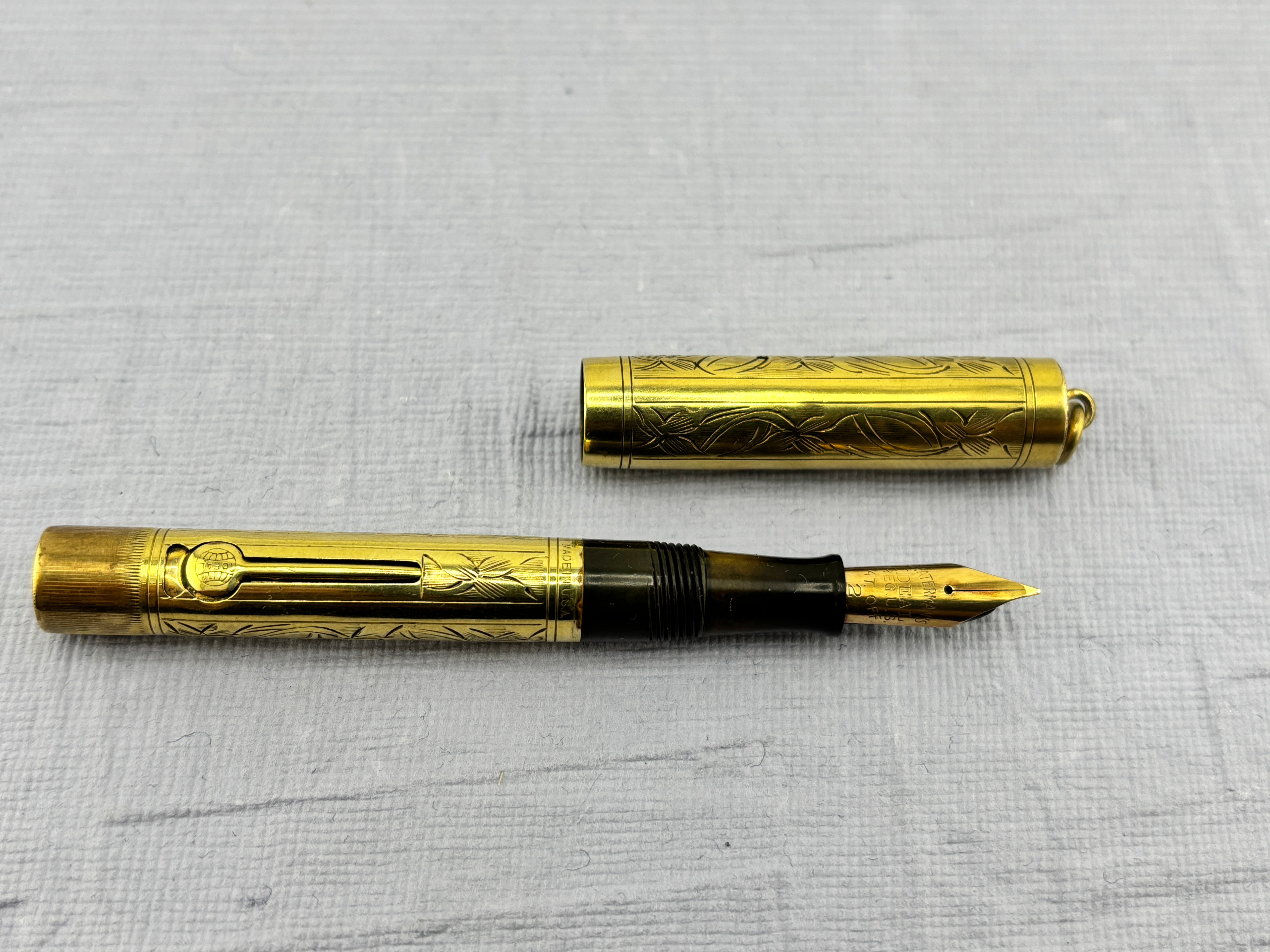 Waterman 0552 1/2V Floral Leaves Pattern – Fountain Pen Hospital