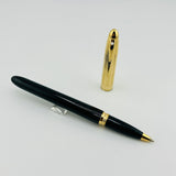 Sheaffer Crest 593 Tuxedo black and gold cap - Rollerball