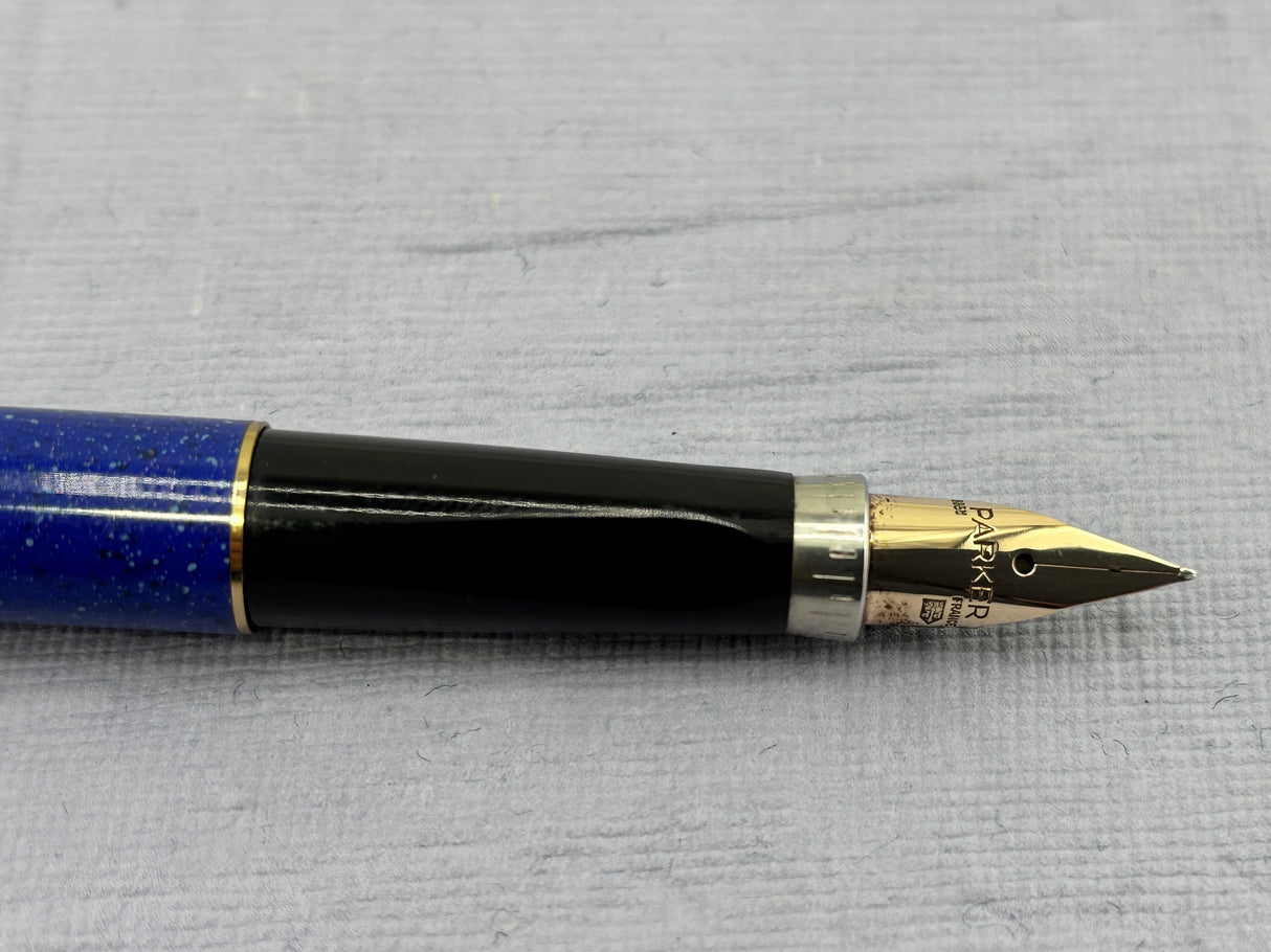 Parker 75 Chinese Lacquer Blue Lapis Lazuli - Fountain Pen