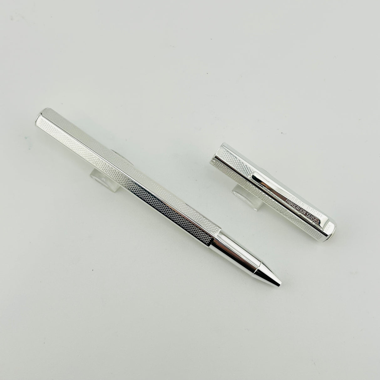 Caran d'Ache Ecridor silver gilloche - Rollerball