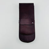 Montblanc Burgundy pen pouch hold 3 pens - circa 2000  - Pen Pouch