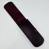 Montblanc Burgundy pen pouch hold 3 pens - circa 2000  - Pen Pouch