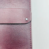 Montblanc Burgundy pen pouch hold 3 pens - circa 2000  - Pen Pouch