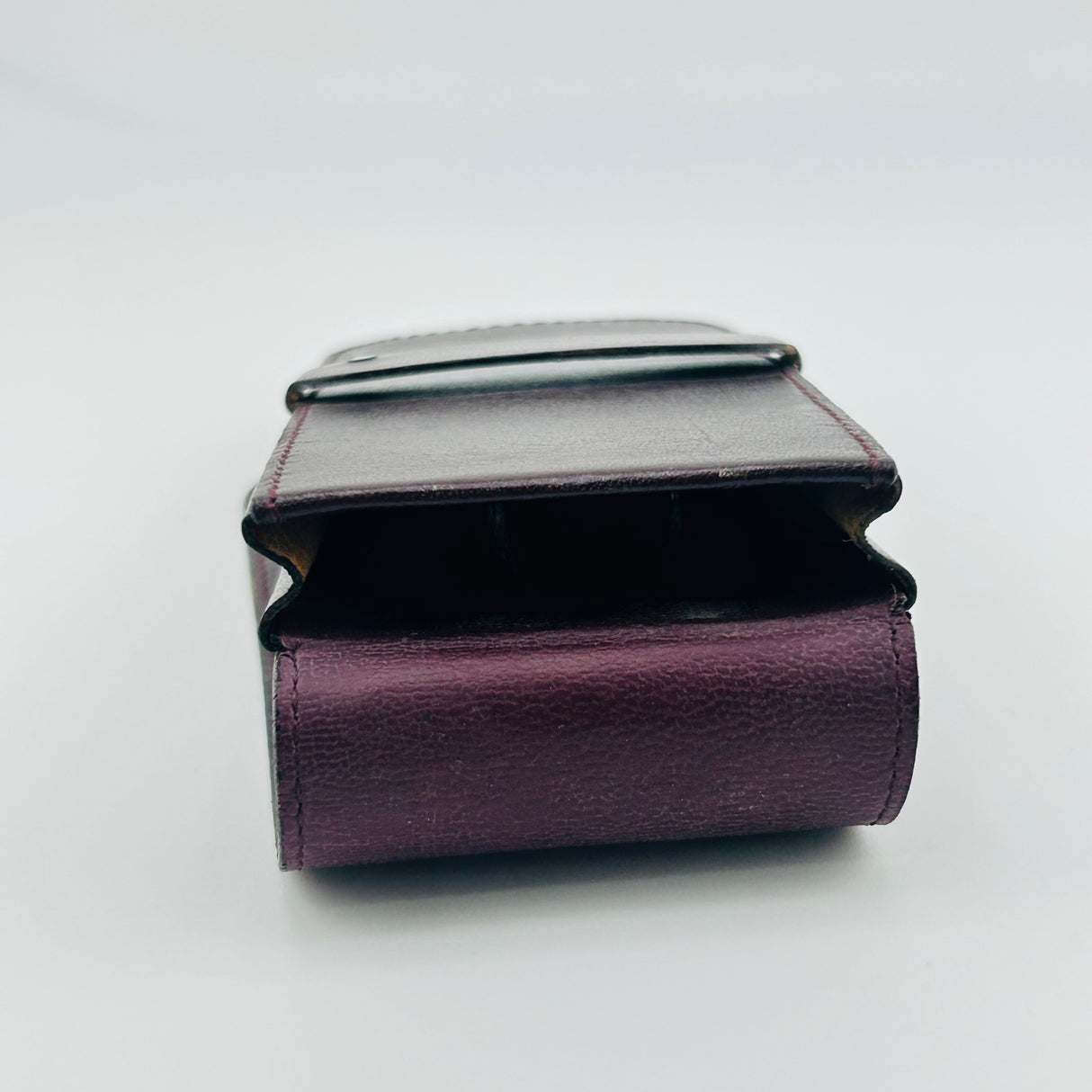 Montblanc Burgundy pen pouch hold 3 pens - circa 2000  - Pen Pouch