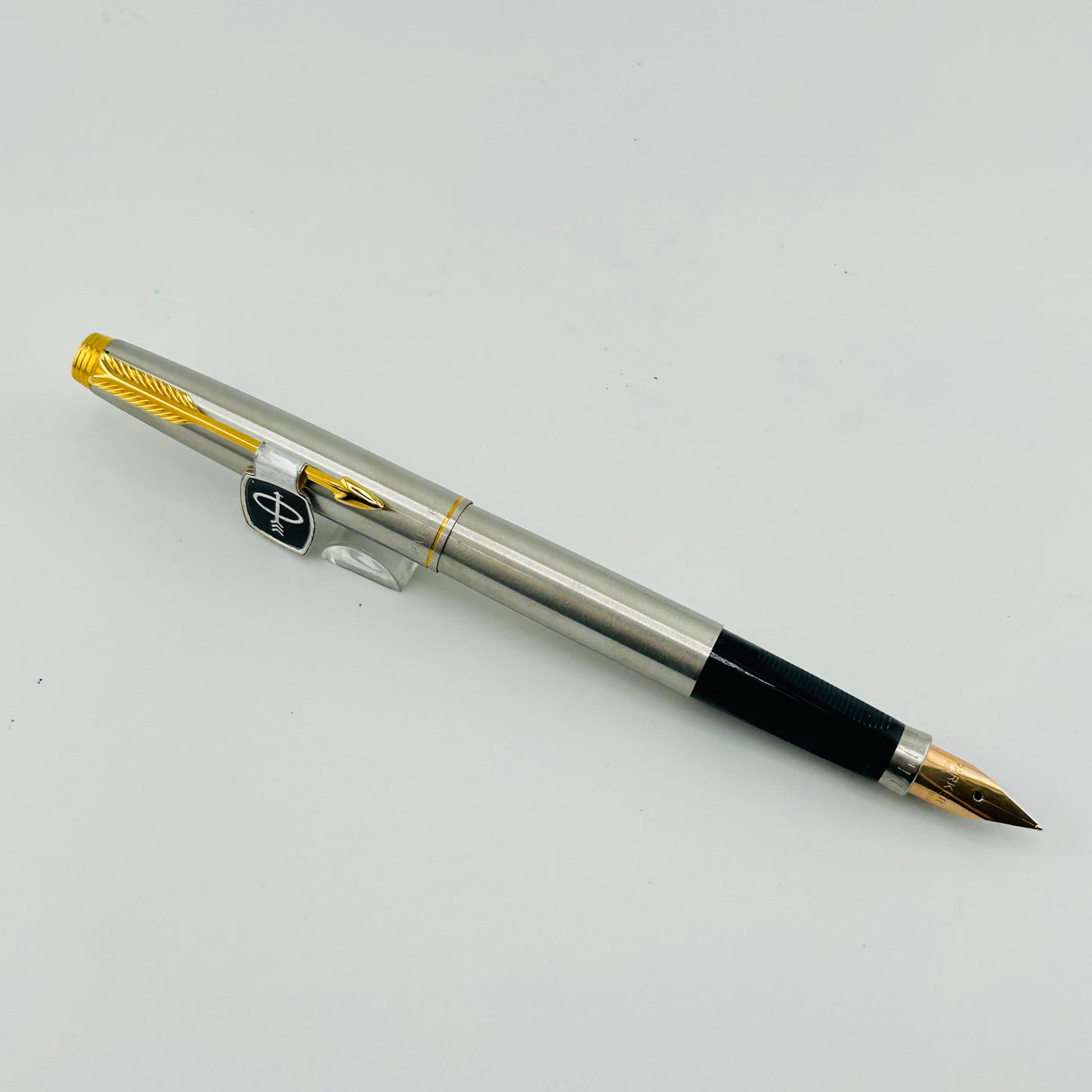 Parker 75 Brushed Steel  - Fountain Pen