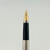 Parker 75 Brushed Steel  - Fountain Pen