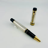 Aurora Optima Sterling Silver 925 " guilloche  - Rollerball