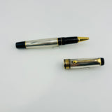 Aurora Optima Sterling Silver 925 " guilloche  - Rollerball