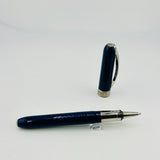 Visconti Rembrandt Blue silver trim - Roller ball