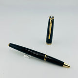 Vintage Montblanc 220 Black gold trim  - Roller Ball