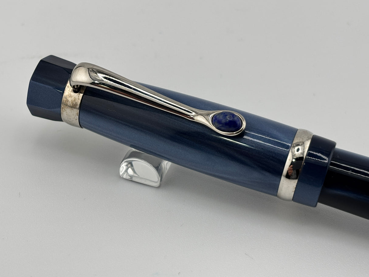 Stipula I Castoni mid size Purple Blue - Fountain Pen