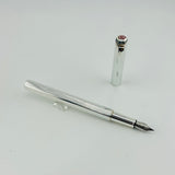 Caran d'Ache Ecridor Retro silver plated guilloche   - Fountain Pen