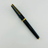 Pilot Custom Black Gold trim 14K GOLD NIB - Fountain Pen