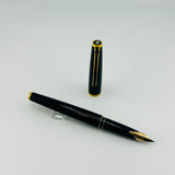 Pilot Custom Black Gold trim 14K GOLD NIB - Fountain Pen
