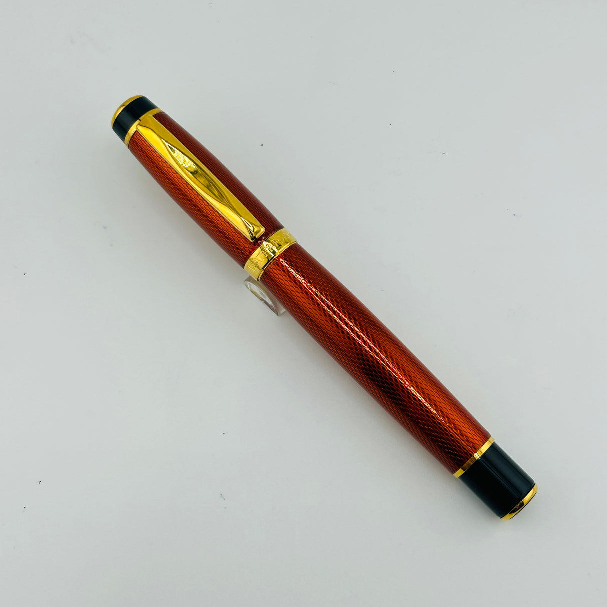 Waterford Kilbarry Red Guilloche - Fountain Pen