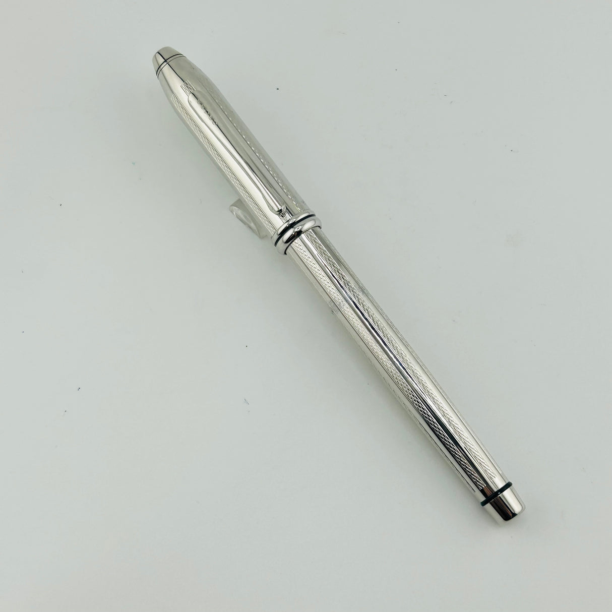 Cross Townsend full chrome chased circa 2005 - Fountain Pen