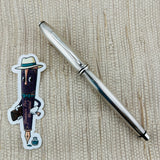 Cross Townsend Sterling Silver Gold Nib 18k - Fountain Pen