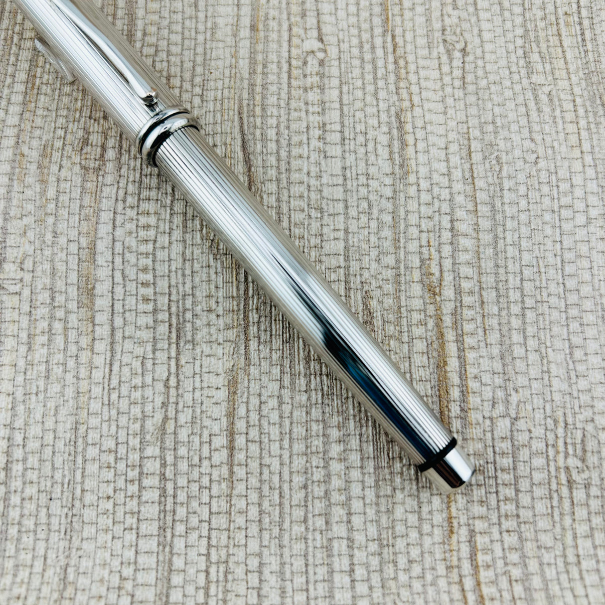 Cross Townsend Sterling Silver Gold Nib 18k - Fountain Pen